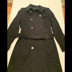 Burberry wool trench jacket